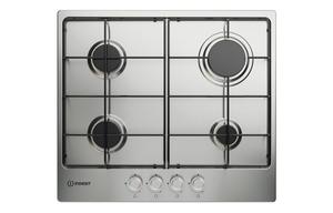 Indesit THP 642 IX/I 1 60cm Gas Hob - St/Steel